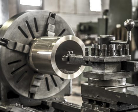 Industry lathe machine work